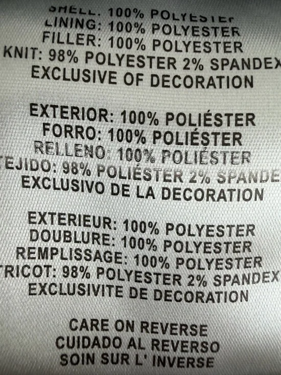 Levi’s Hooded Quilted Puffer Jacket – Navy – Bomber Style – Size S - NWT - Picture 10 of 15